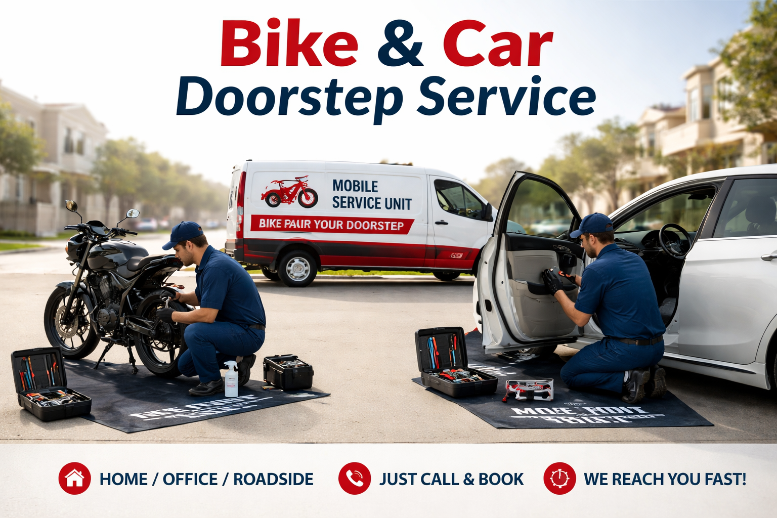 Bike & Car Doorstep Service